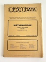 Livret Lexidata Mathématique pour enfants de 10 à 12 ans