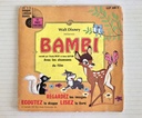 Livre-disque 33 tours 1/3 Bambi - Walt Disney