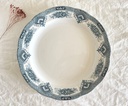 Grande assiette ronde Onnaing Printemps