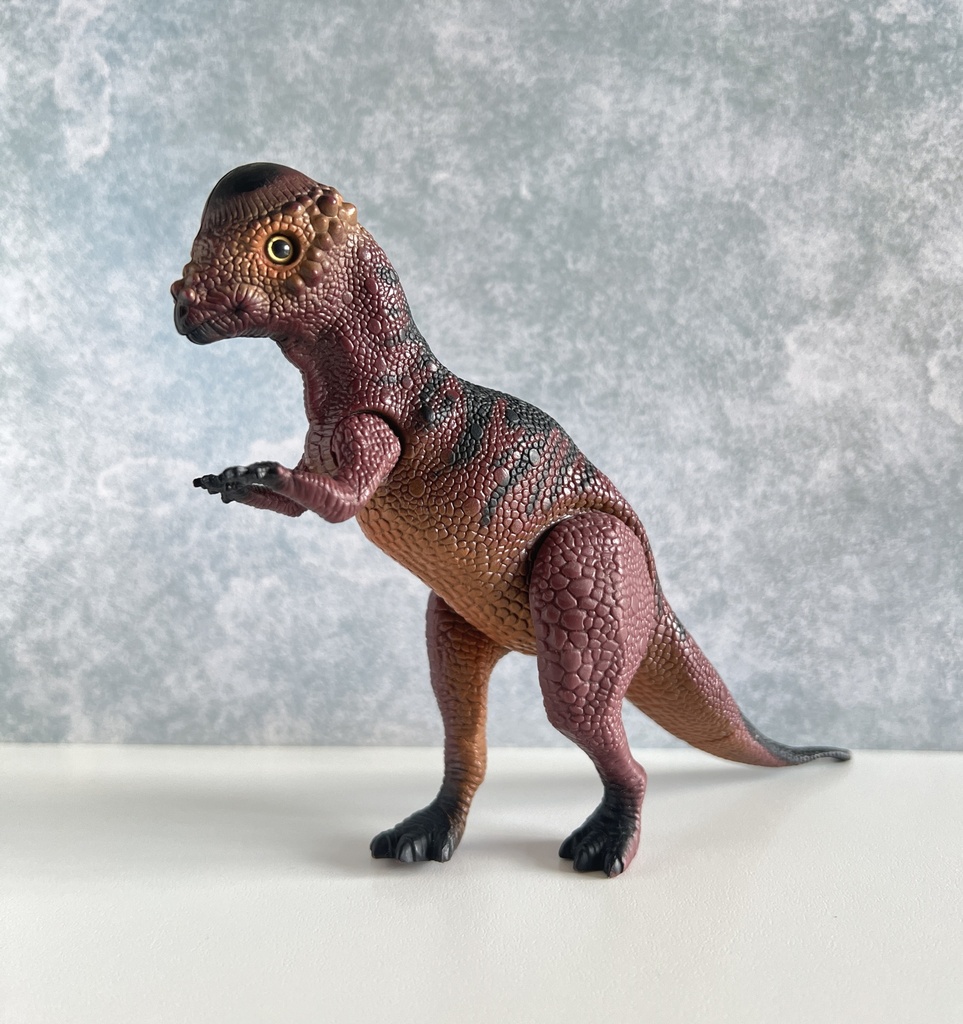 Figurine Dino-Riders Pachycéphalosaure - Tyco 1989