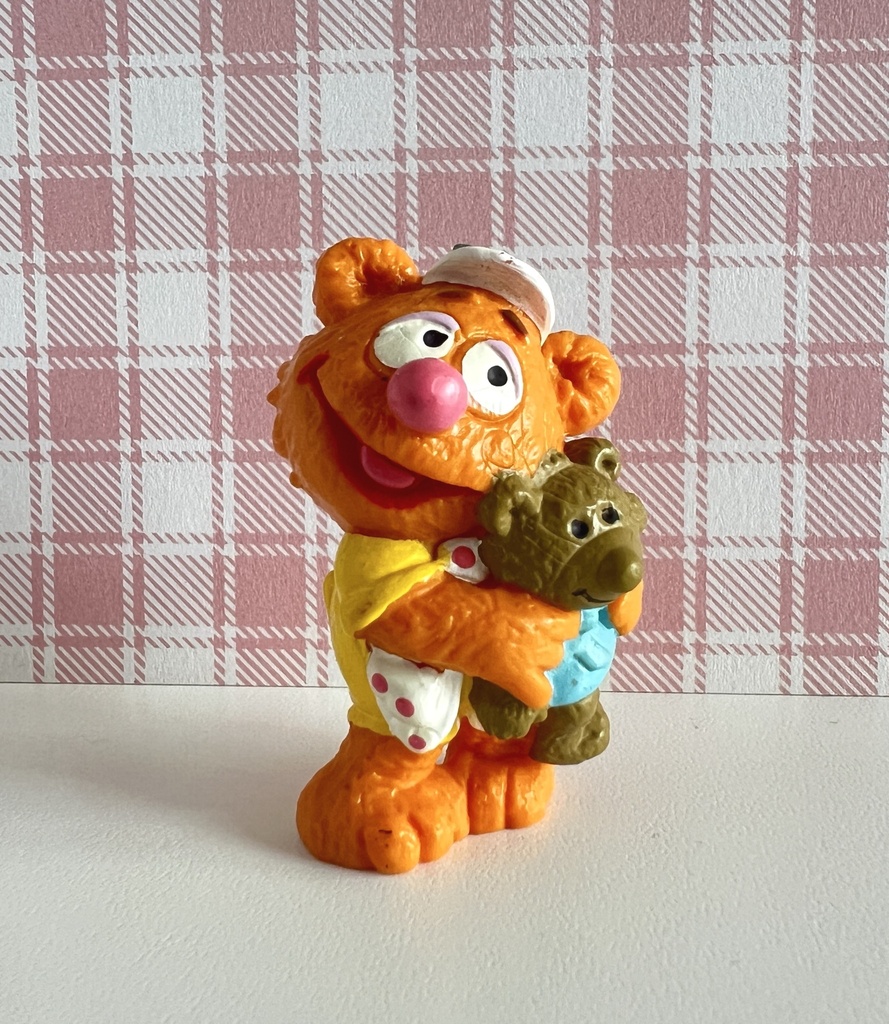 Figurine Baby Fozzie Teddy Bear (Muppet Show) - 1986 Schleich