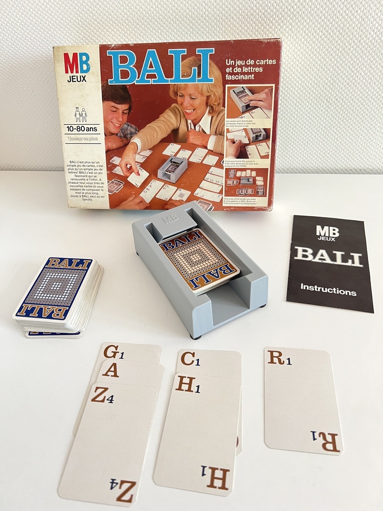 Jeu de cartes Bali - MB 1978