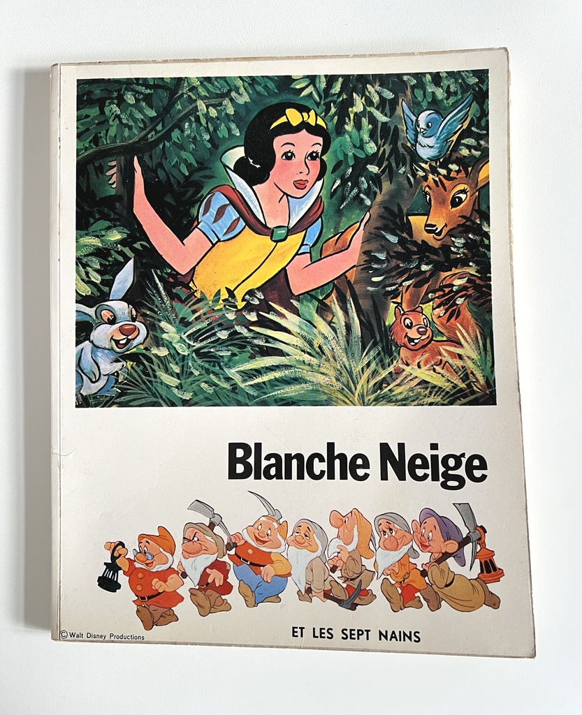 Album d'images à coller Blanche Neige et les sept nains - Walt Disney