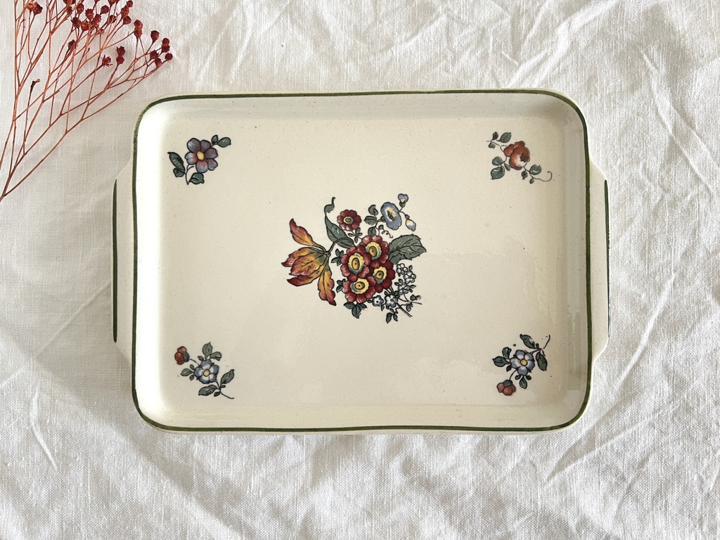 Petit plat rectangulaire à anses Villeroy & Boch Alt Strasbourg