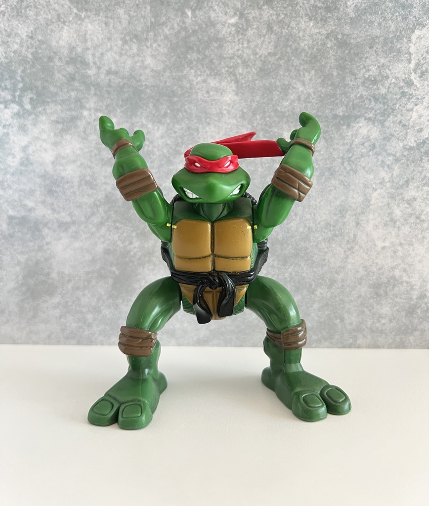 Figurine Raphaël Ninja Action - Tortues Ninja 2004