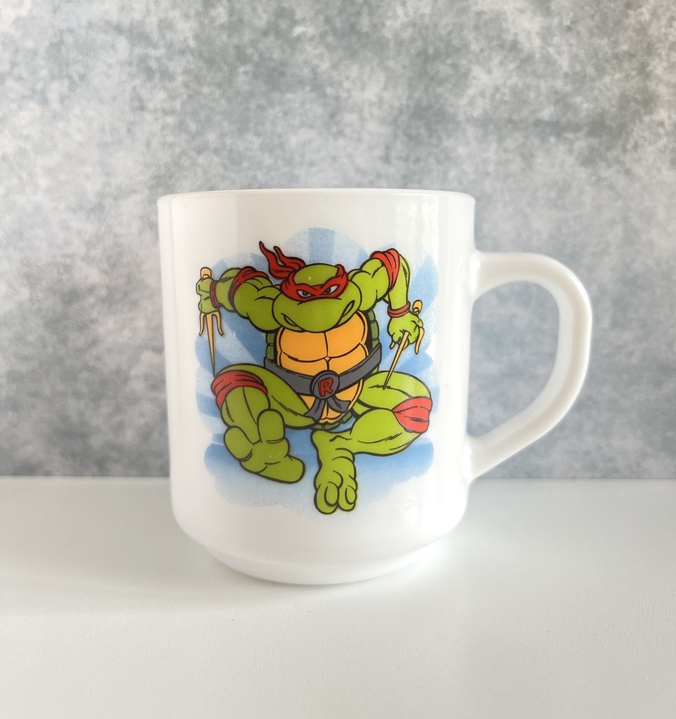 Tasse Tortues Ninja - Arcopal Raguletto 1991