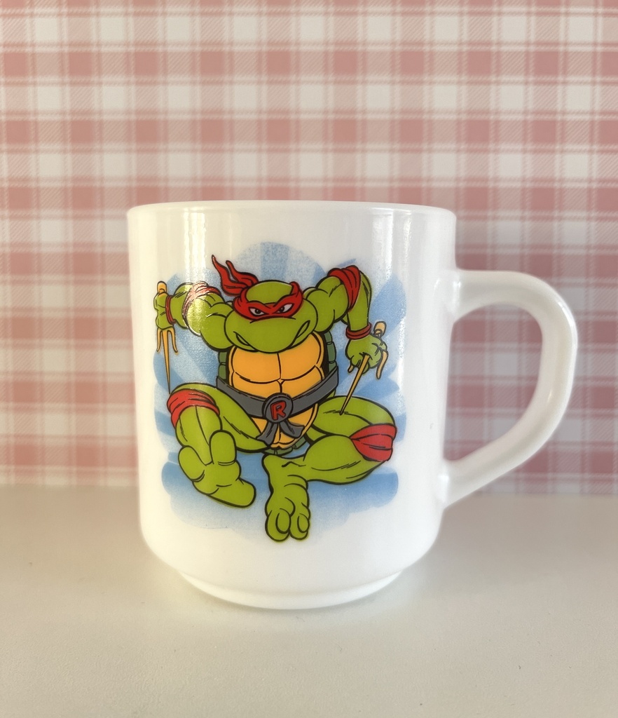 Tasse Tortues Ninja - Arcopal Raguletto 1991