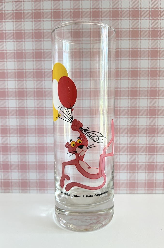 Verre long drink La panthère rose - 1983