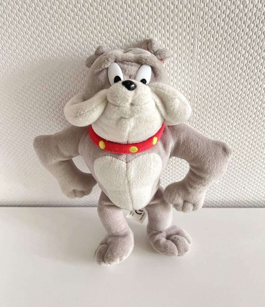 Peluche chien bouledogue Spike (Tom & Jerry) - Kinder