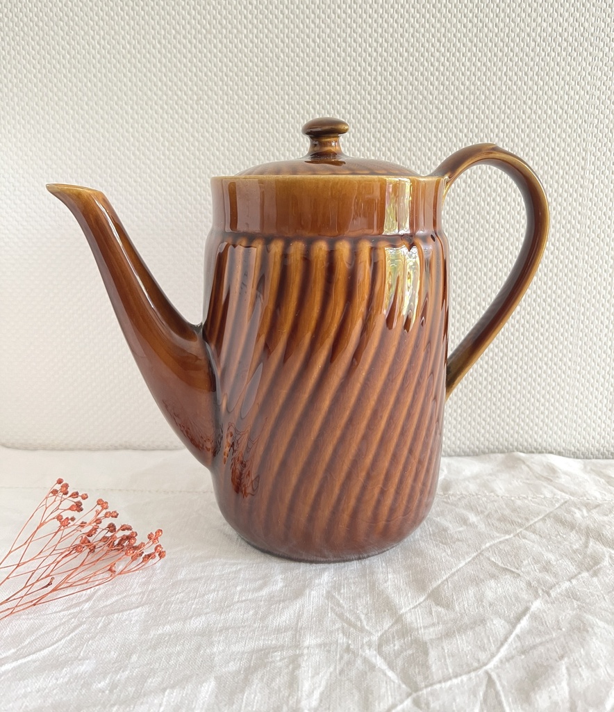 Cafetière Boch Trianon Brun Provence