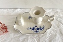 Bougeoir rat de cave Boch Bleu de Tournay