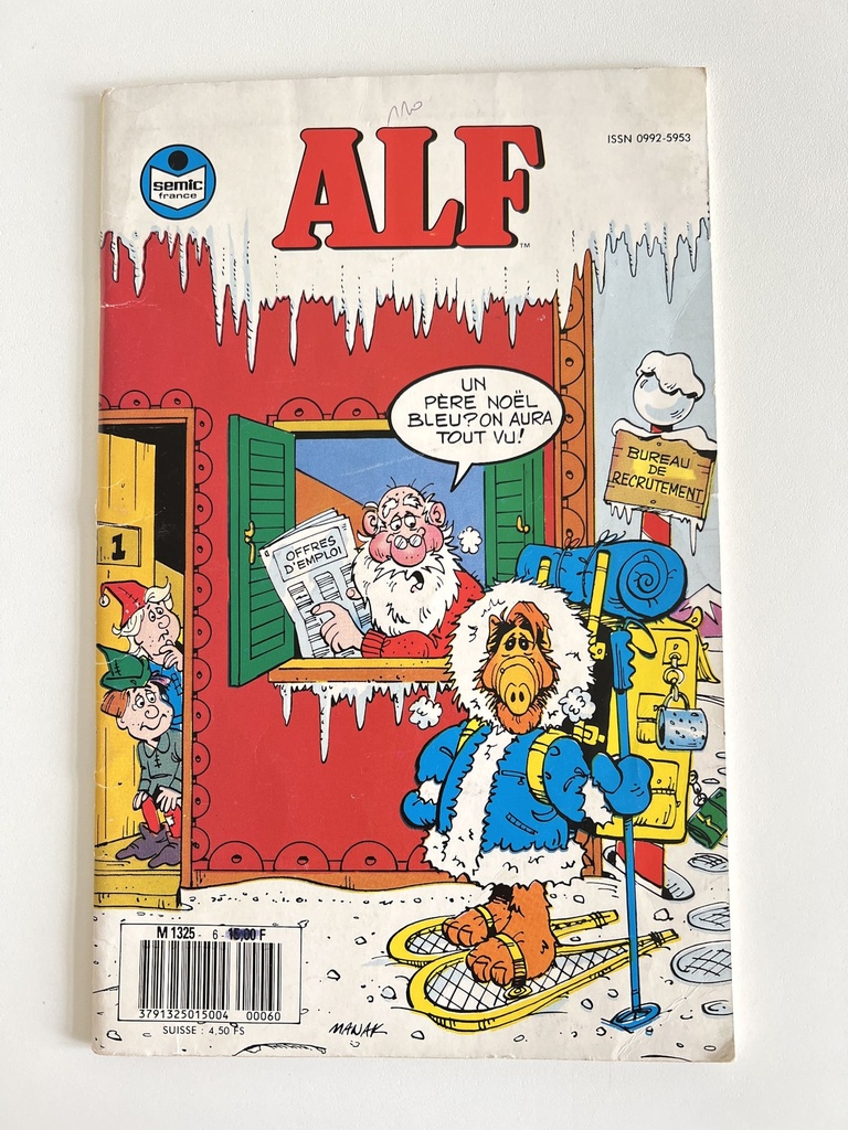 Bande dessinée Alf - Semic France 1989