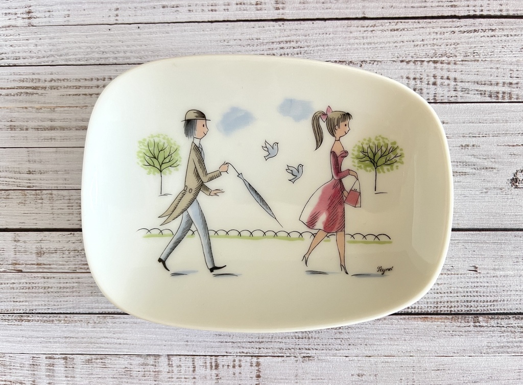 Pralinier / ravier / amandier Rosenthal Peynet