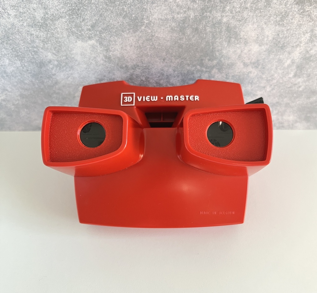 Stéréoscope View-Master rouge