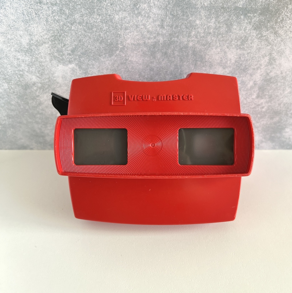 Stéréoscope View-Master rouge
