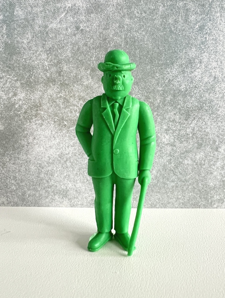 Figurine Dupond - Tintin Esso 1973