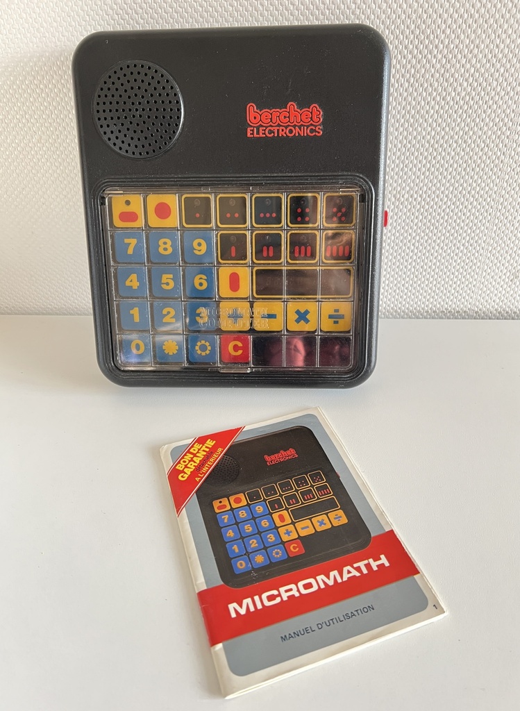 Jeu électronique Micromath - Berchet