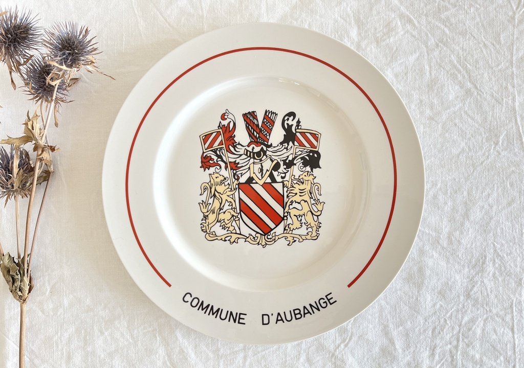 Assiette Villeroy & Boch Commune d'Aubange