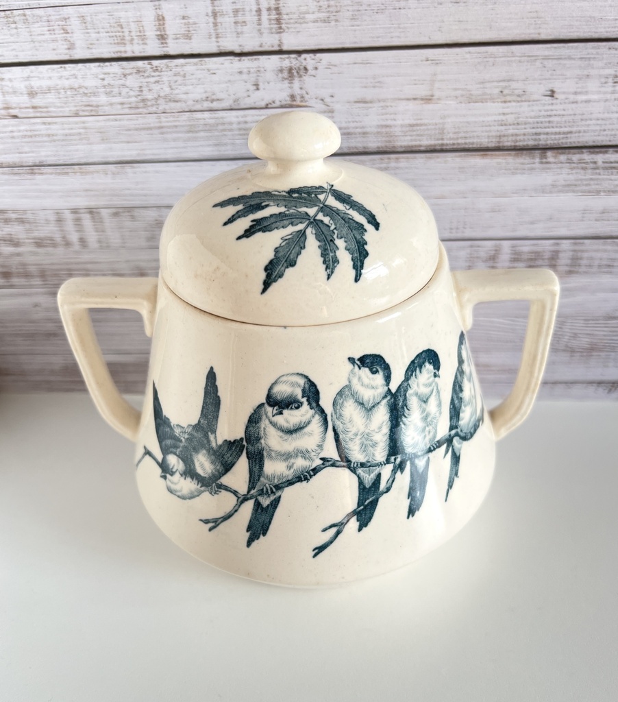 Sucrier Petrus Regout Plata 2