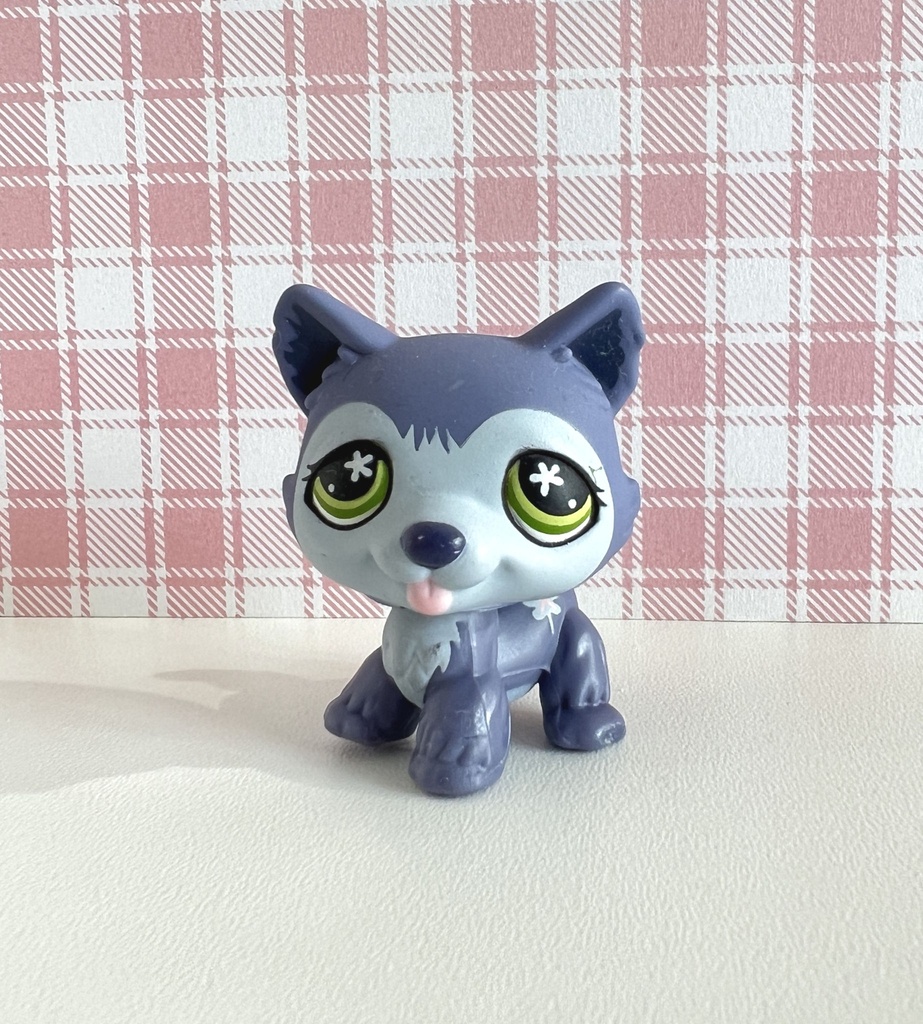 Figurine Chien Husky 487 Littlest Pet Shop - 2006