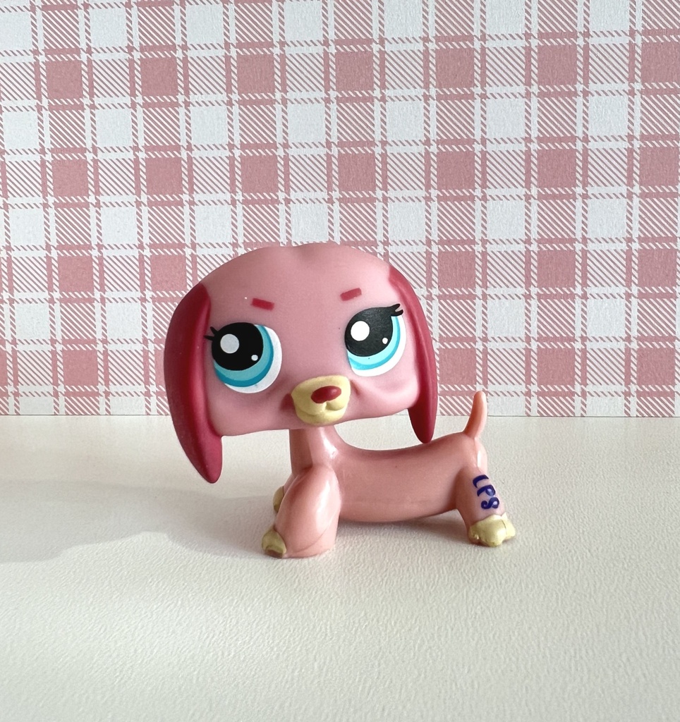Figurine Chien Teckel 1306 Littlest Pet Shop - 2010