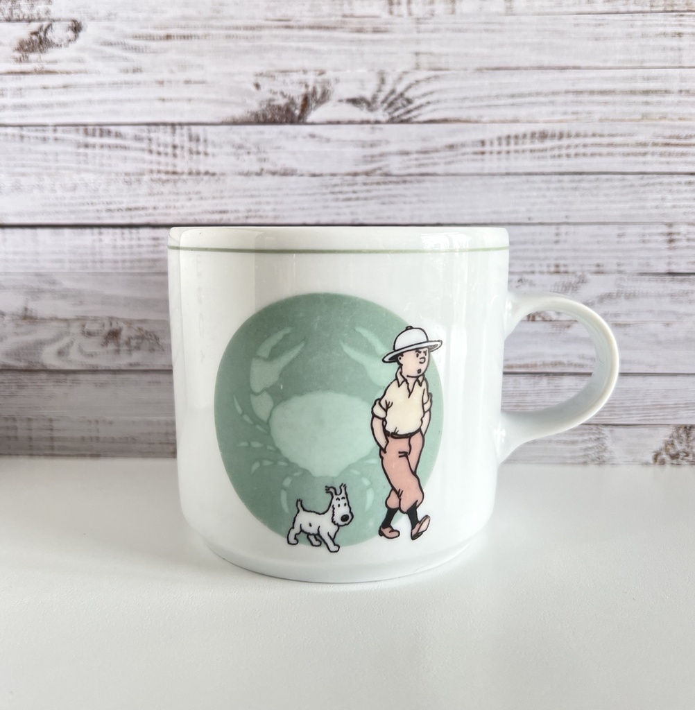 Tasse Tintin et le Crabe aux pinces d'or - Tables & Couleurs
