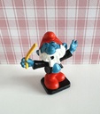 Figurine Grand Schtroumpf chef d'orchestre - Bully
