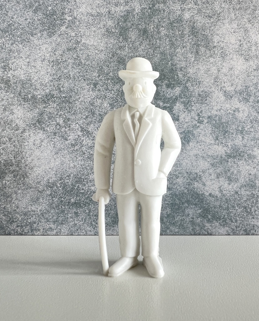 Figurine Dupont - Tintin Esso 1973