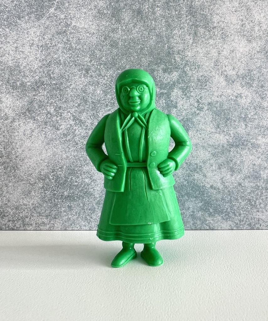 Figurine Madame Vlek - Tintin Esso 1973