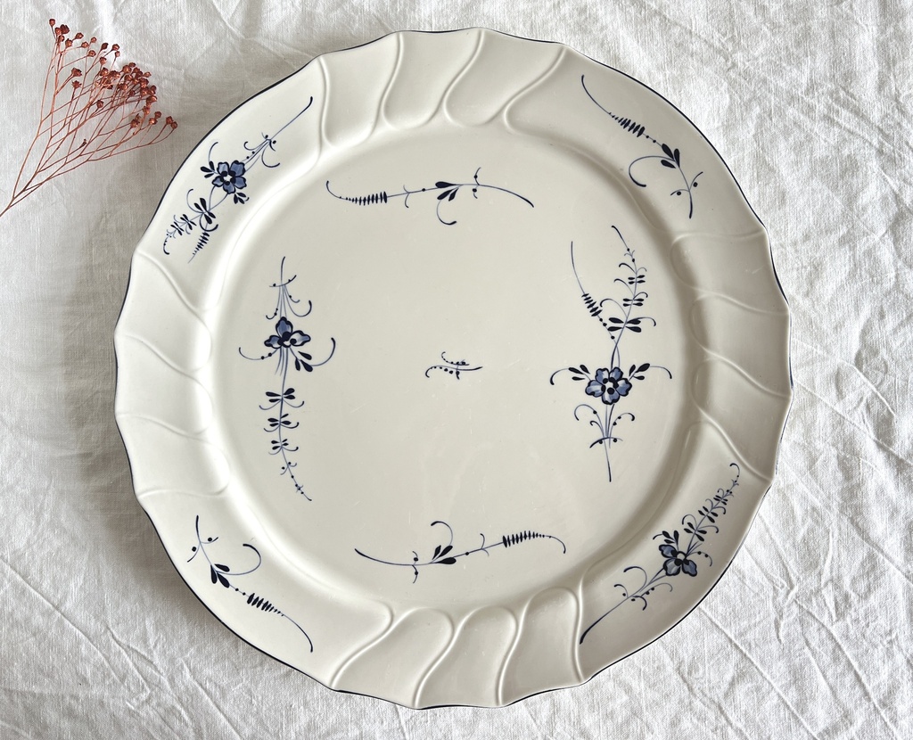 Grande assiette ronde Villeroy & Boch Vieux Luxembourg