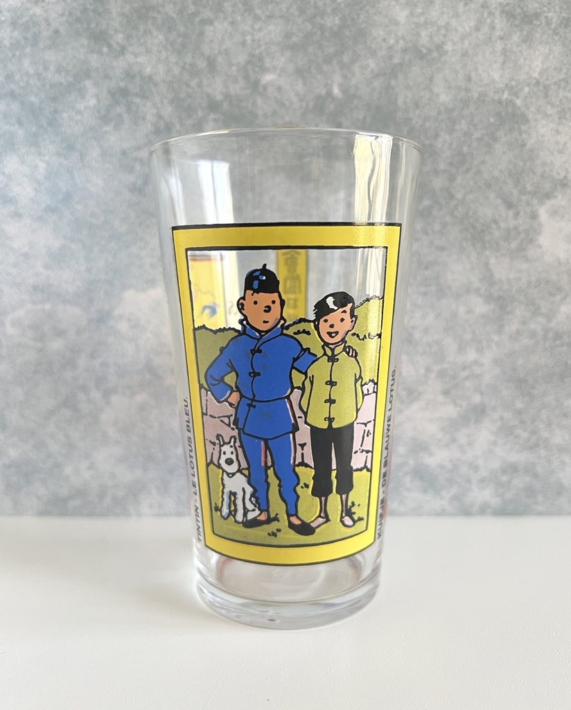 Verre à eau Tintin - Amora 1994