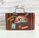 Tirelire en métal en forme de valise - Western Germany