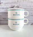 Lot de 2 tasses Villeroy & Boch Belgacom
