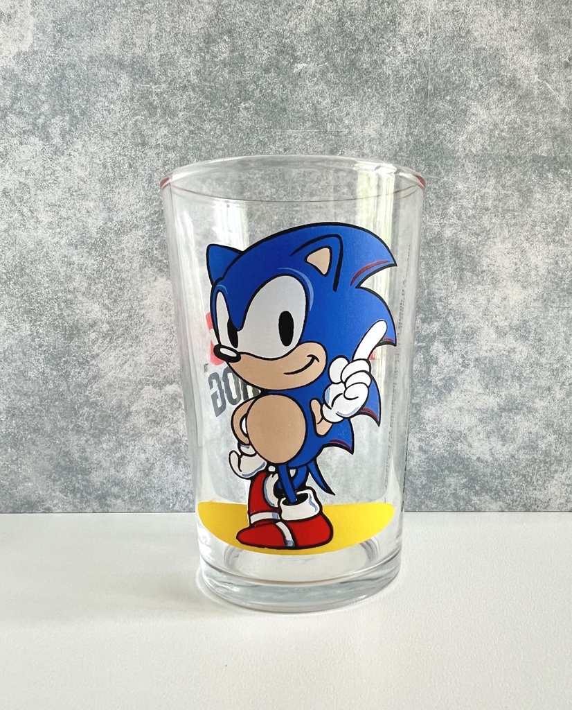 Verre à eau Sonic - 1991
