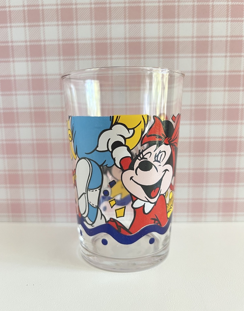 Verre à eau Mickey et Minnie font la fête (Happy Day)