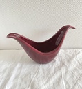 Saucière Boch Keralux Beautyline Oval bordeaux