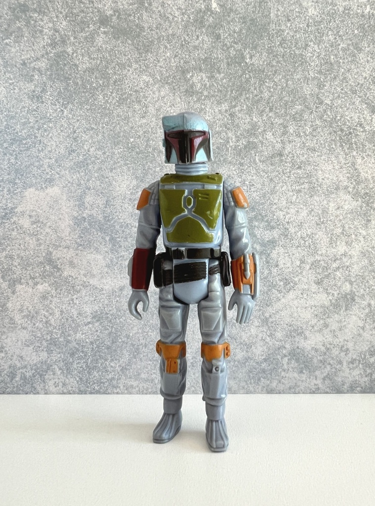 Figurine Boba Fett casque bleu / blue painted helmet Star Wars - Kenner 1979