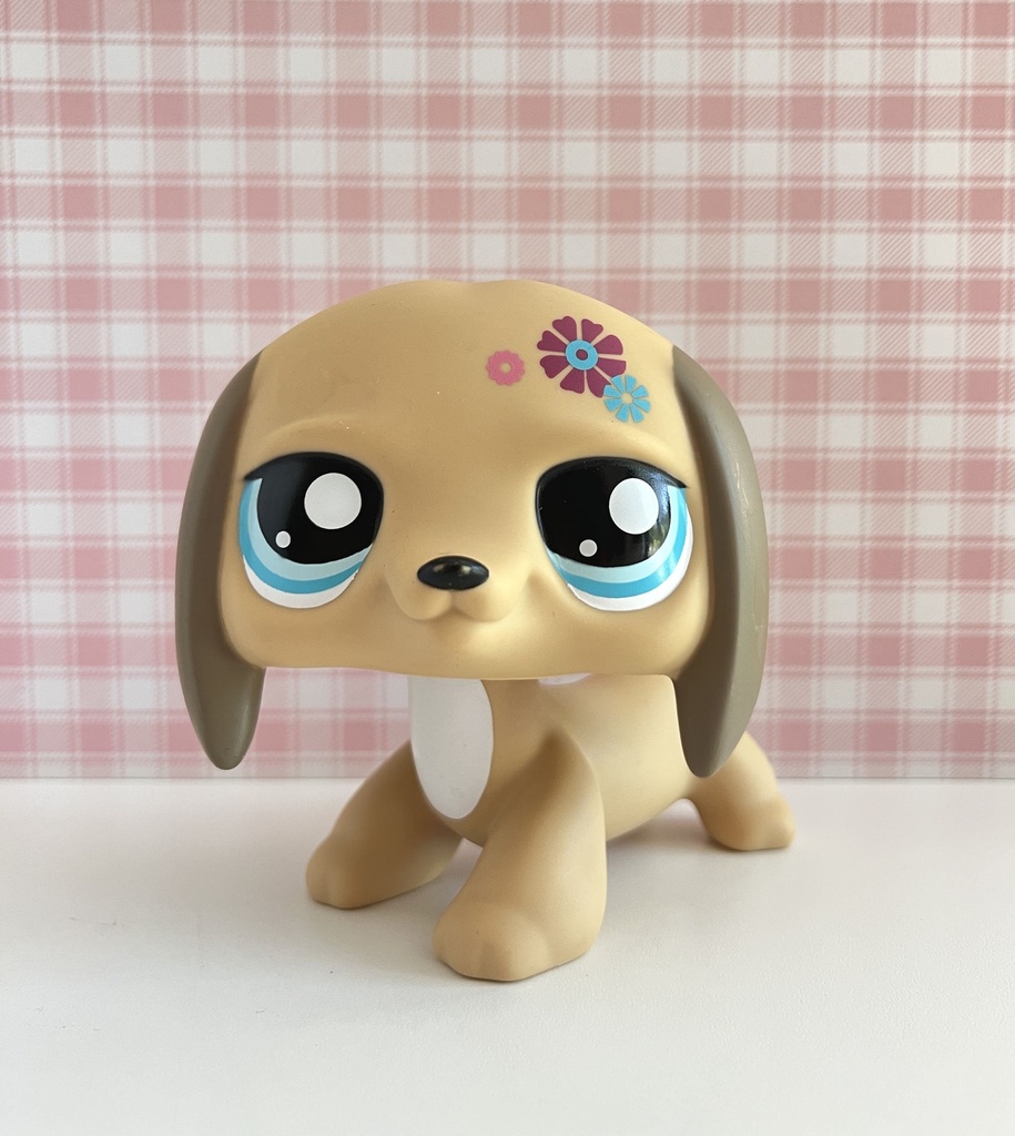 Figurine jumbo Teckel (Dachsund) Littlest Pet Shop - 2008