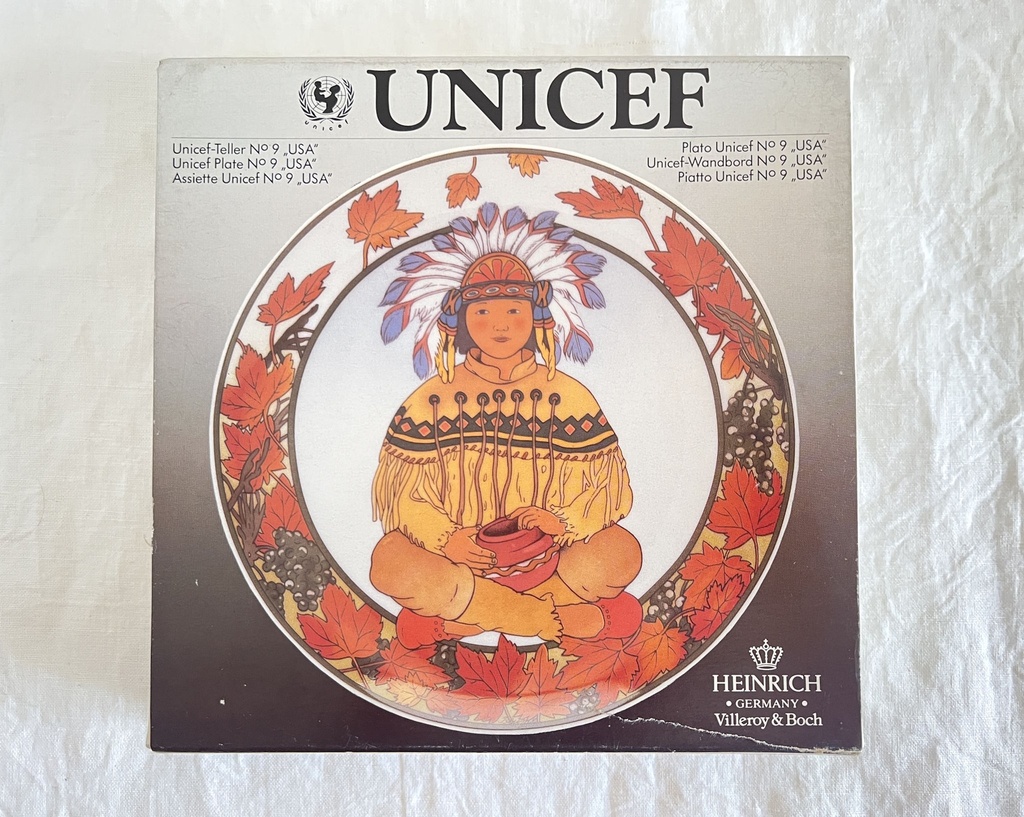 Assiette Heinrich Villeroy & Boch Unicef