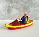 Figurine Popeye dans un bateau - Corgi