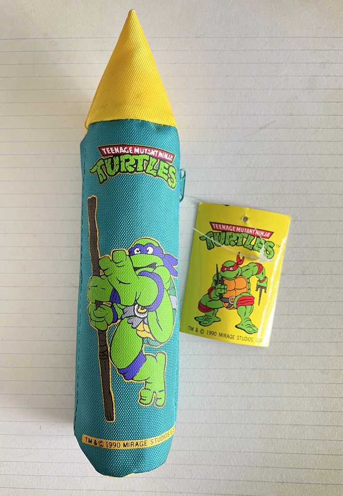 Plumier / trousse Tortues Ninja - 1990