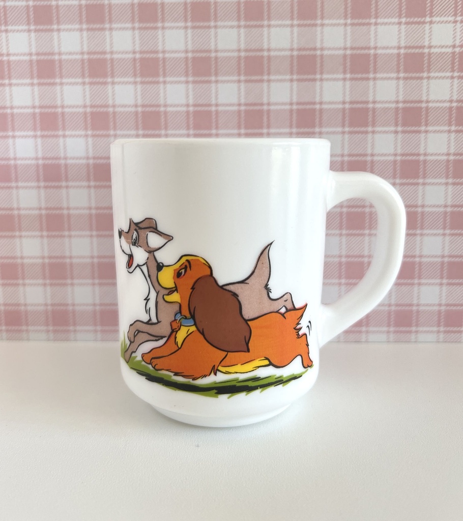 Tasse Arcopal La Belle et le Clochard - Disney