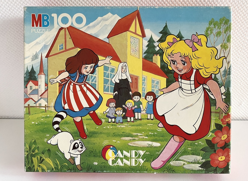 Puzzle Candy Candy - MB 1980