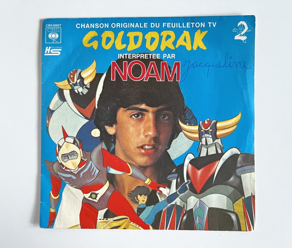 Vinyle 45 tours Noam Goldorak