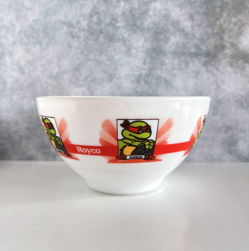 Bol Tortues Ninja Raphaël Arcopal Royco