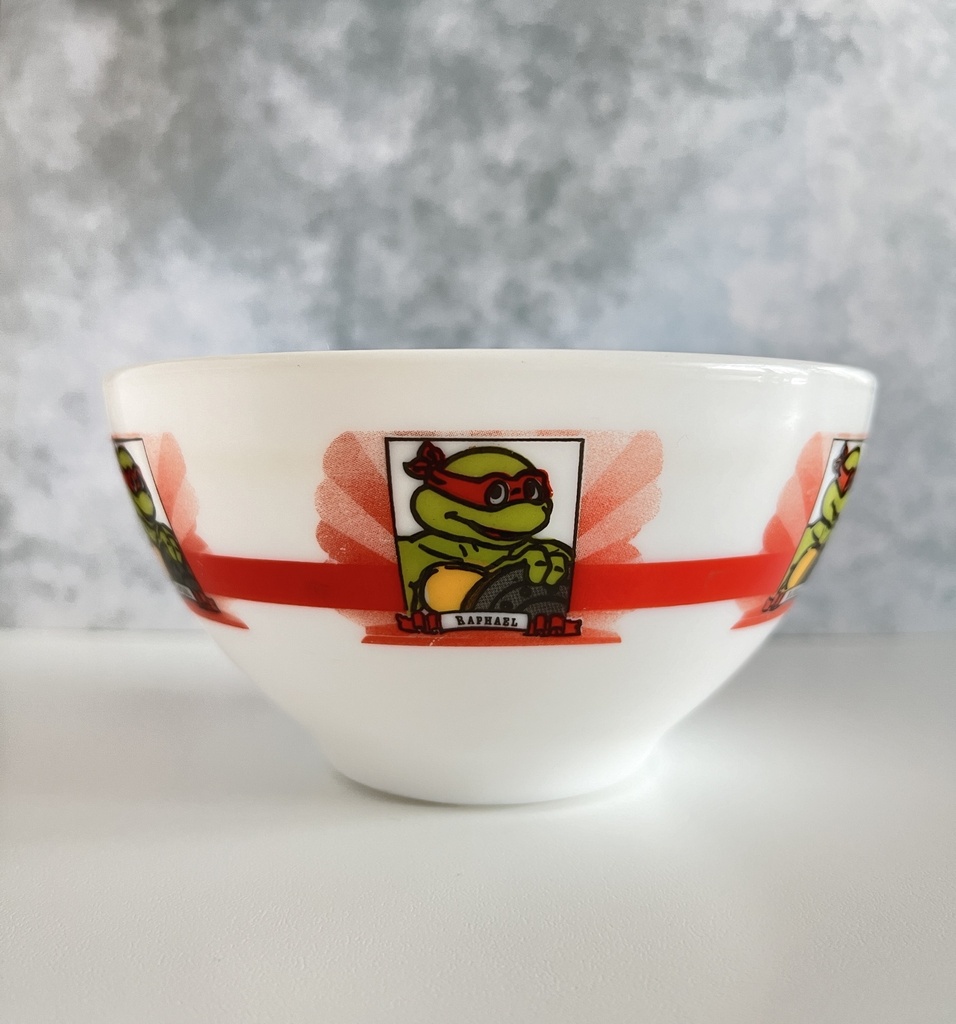 Bol Tortues Ninja Raphaël Arcopal Royco