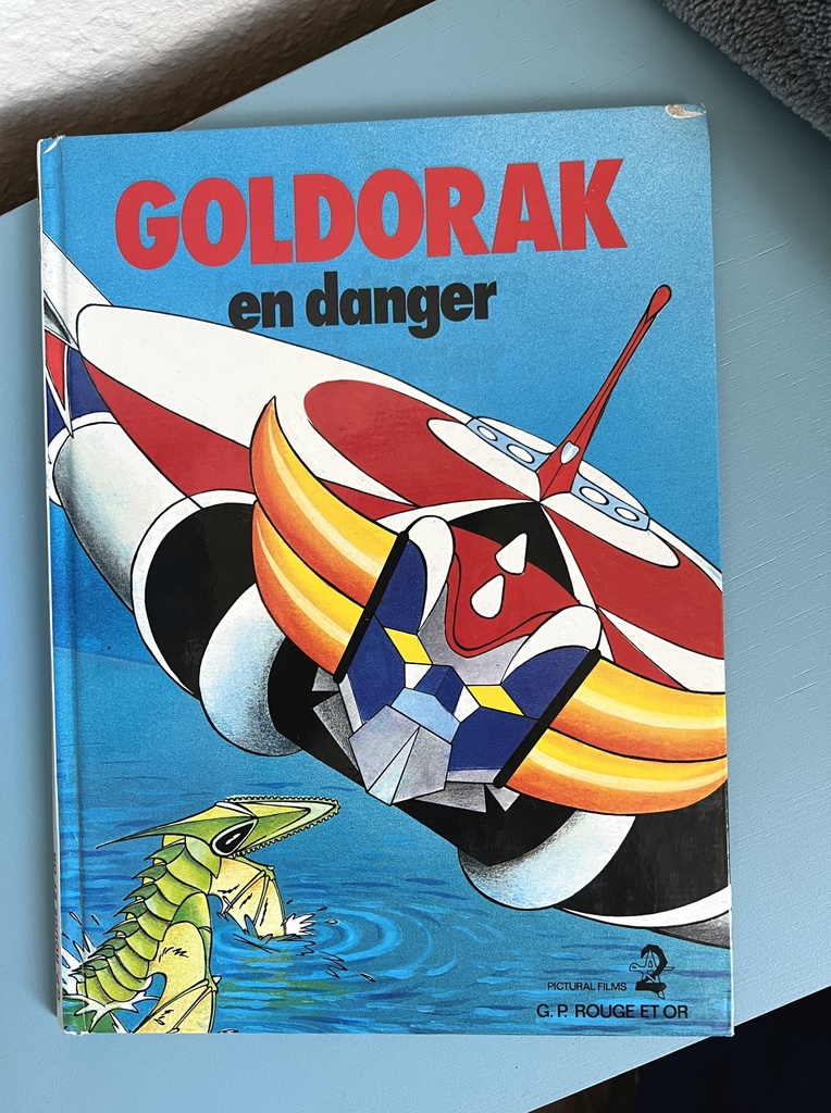 Livre Goldorak en danger