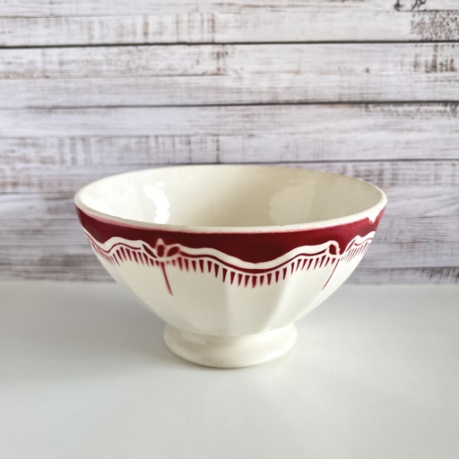 Bol à facettes Sarreguemines Pascal