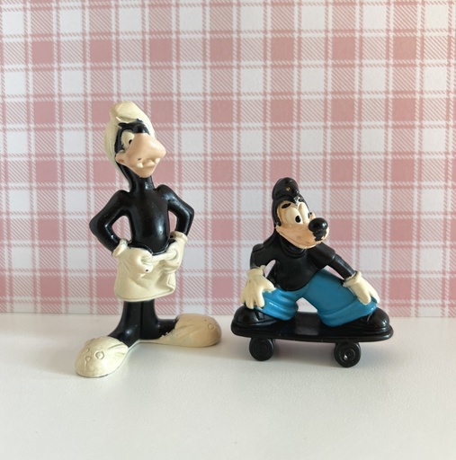 Figurines Dingo et Max - Nestlé