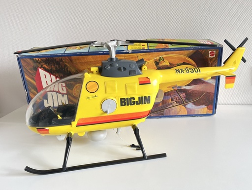 Hélicoptère de sauvetage Big Jim - Mattel 1976